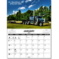 Re-positionable Wall Calendar W/ Custom Picture and Tear Off Pad